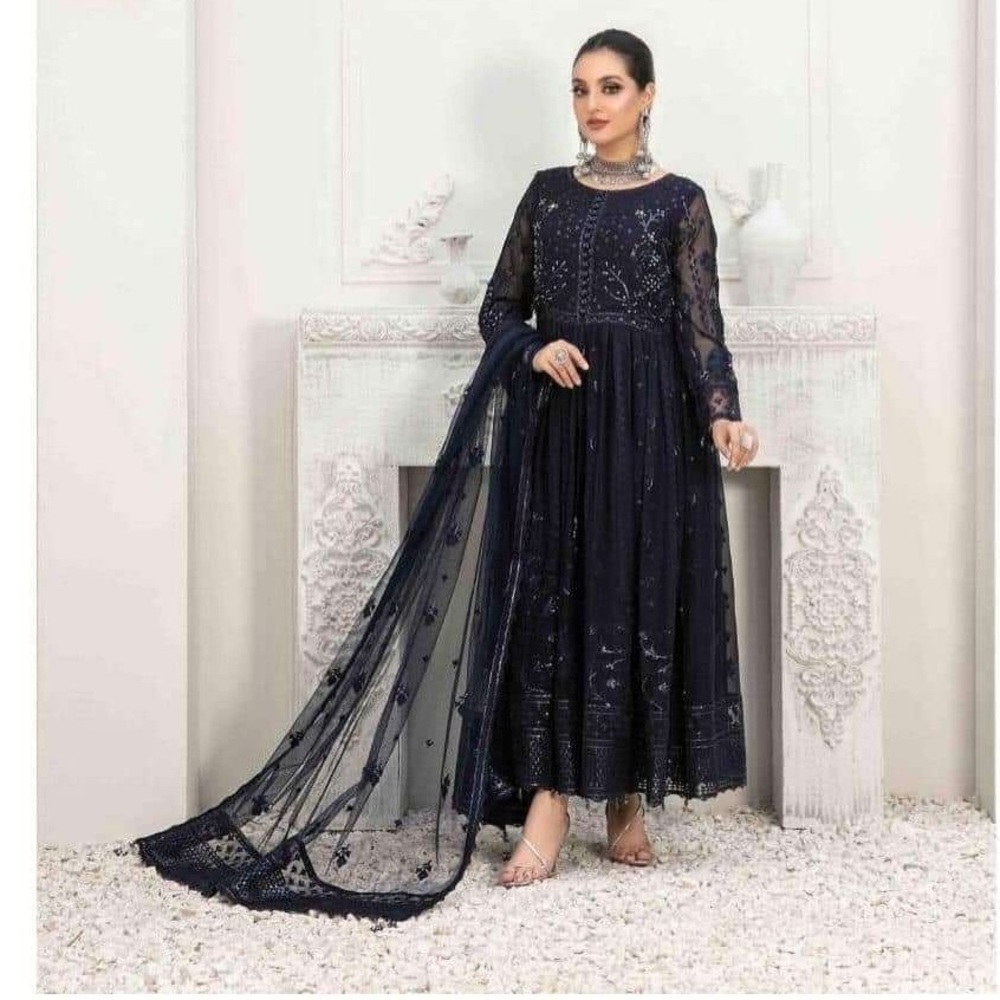 Pakistani Tawakkal NWT Anarkali Gown 4pc Dress